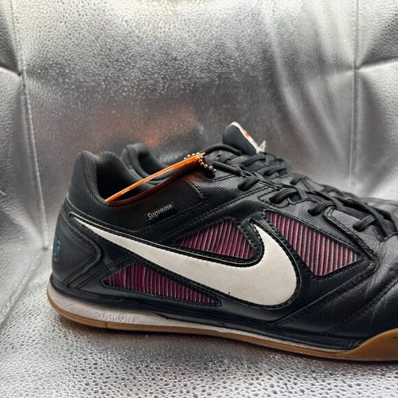 Size 14 Nike SB Gato QS Supreme Black Mens Low Top Trainer Shoes AR9821-001‎ main image 5
